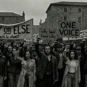 «چرا شما به‌جای تمرکز برقتل عام و تخطئهٔ آن، بر کوبیدن پهلوی تمرکز کرده‌اید؟»
