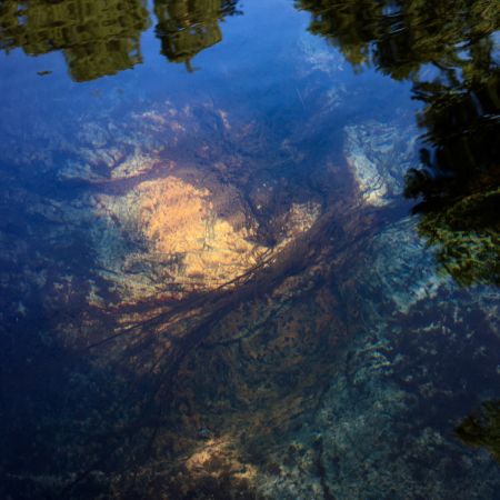 Depth River Water Light Reflection